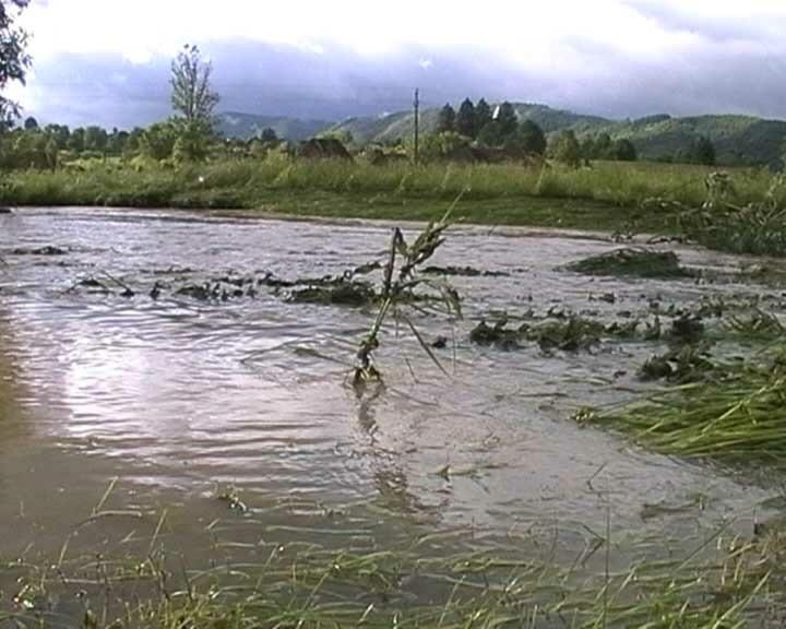 Inundatii in satul Pata din comuna Apahida