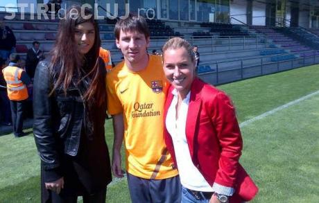 Sorana Cirstea s-a pozat cu super starul lui FC Barcelona  FOTO