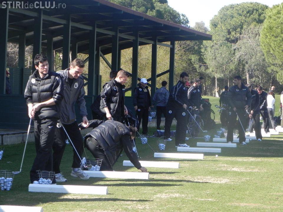 Jucatorii U Cluj au jucat golf in Antalya Galerie FOTO