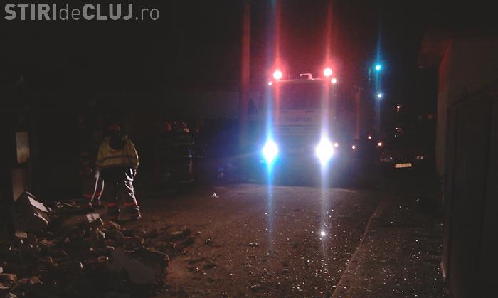 Explozie in Cluj - Napoca! O casa a explodat pe strada Caransebes din cartierul Someseni- VIDEO si  Galerie FOTO