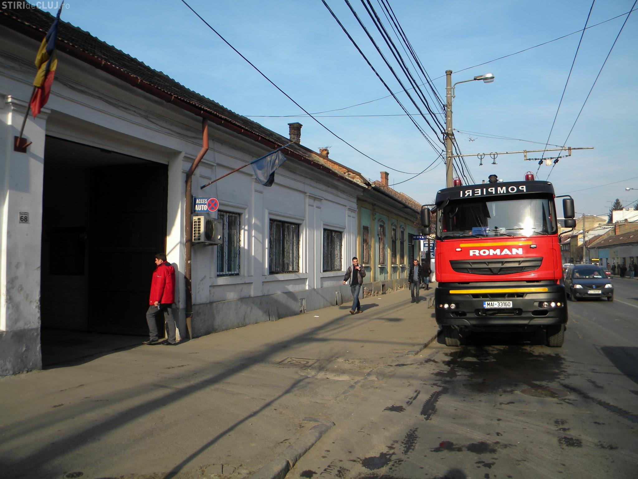 Incendiu la Spitalul de Copii Cluj FOTO