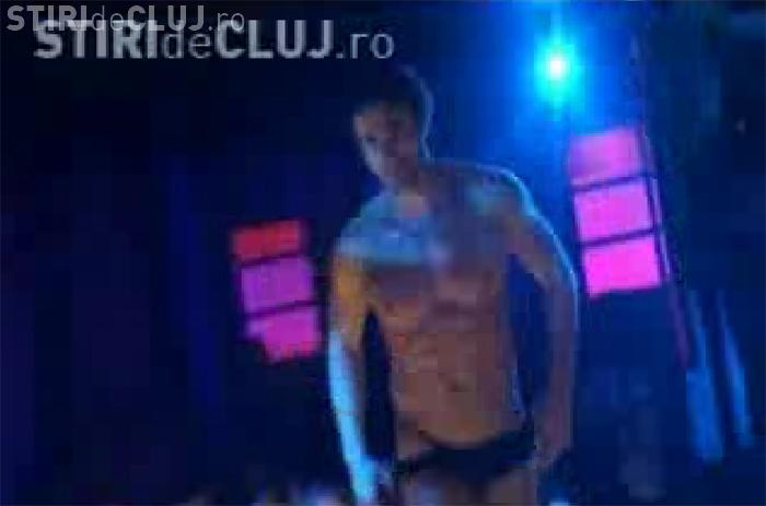 Show incendiar pe dezbracate, pentru femei, diseara in clubul Bamboo din Cluj- VIDEO