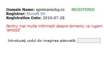 Primaria a luat teapa! Domeniul eprimariecluj.ro a fost cumparat de o firma, dupa anuntul facut de Apostu