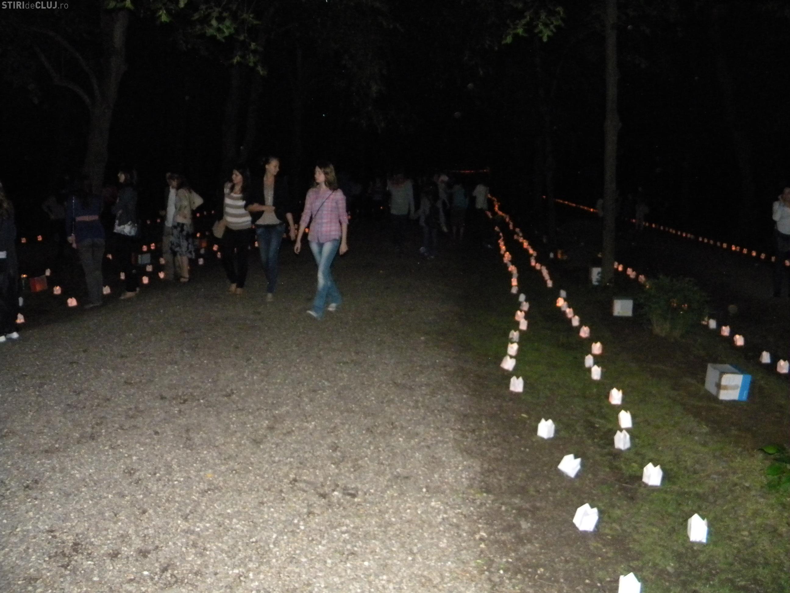 Festivalul Luminii, Cluj, 19 mai! Parcul Detunata va fi invadat de lumina. Vezi harta parcului