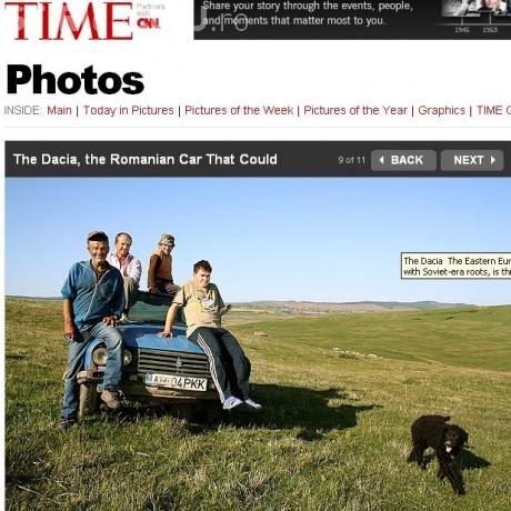 Dacia, star in revista Time! Americanii vorbesc de bine "masina romanului" - Galerie FOTO