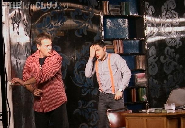 Liviu Varciu, actor in piesa "Menage a trois", jucata la la Dej cu sala plina VIDEO