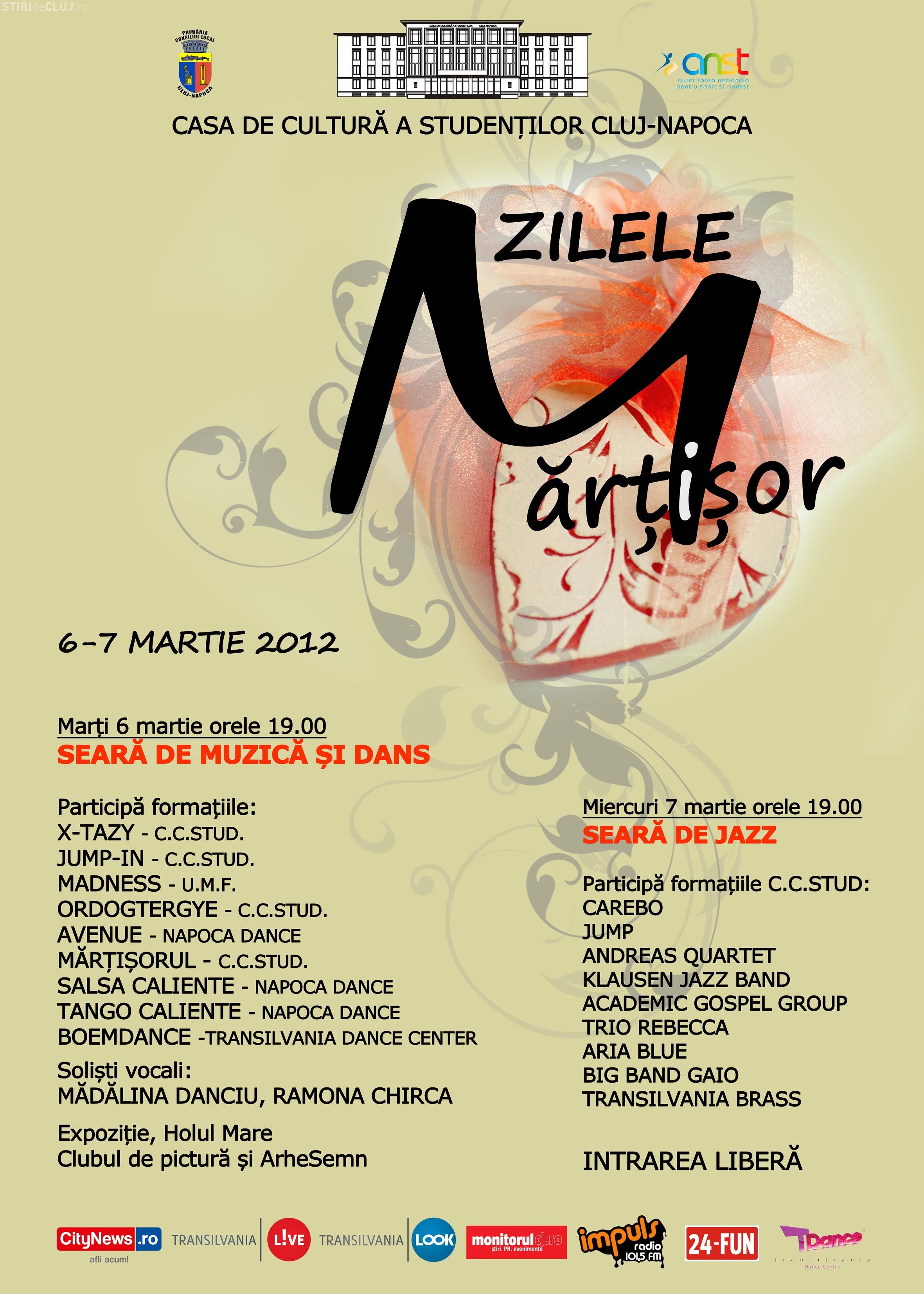 Dans si muzica de "Zilele Martisor" la Casa de Cultura a Studentilor