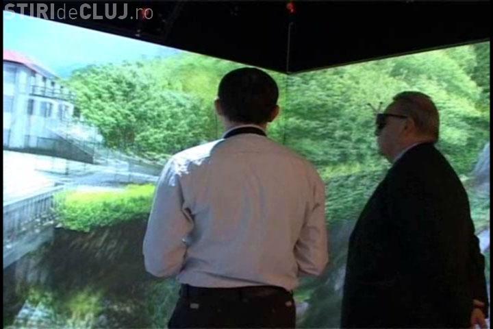 Bun venit in realitatea virtuala! La Cluj-Napoca a fost inaugurat azi primul cub virtual din Romania -  VIDEO si FOTO