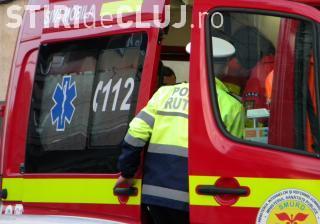 Accident rutier la iesirea din Gilau spre Huedin 