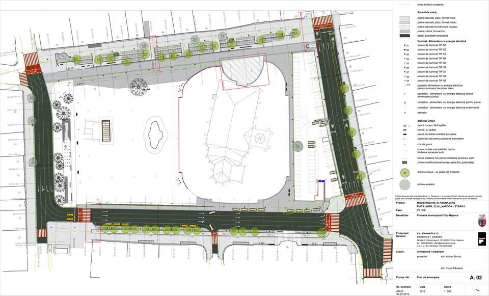 Proiect de modernizare pentru Piața Unirii din ClujNapoca. Vezi cum va arăta și ce se va