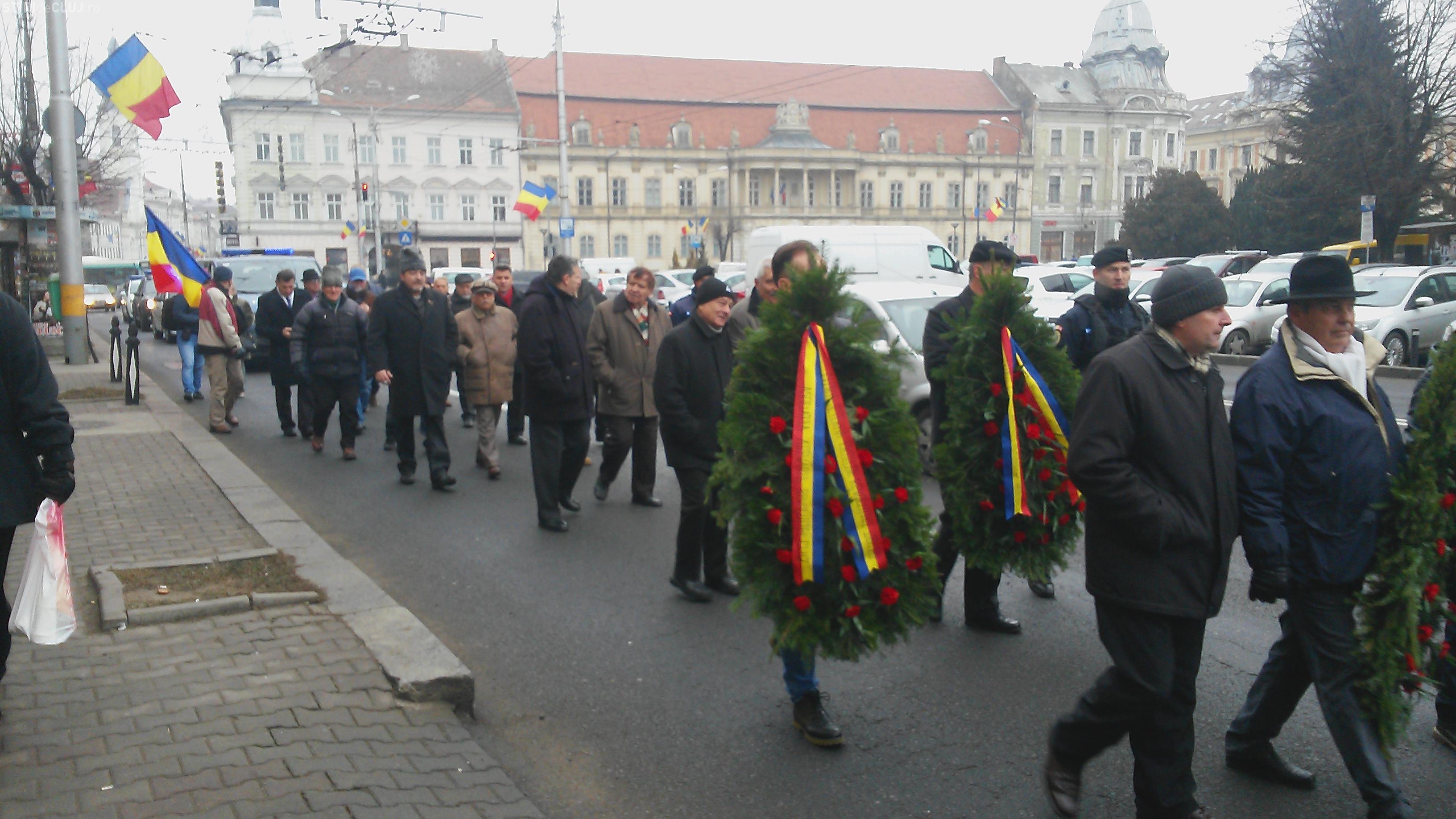 ClujNapoca Martirii din 21 Decembrie 1989, comemorați de o mână de