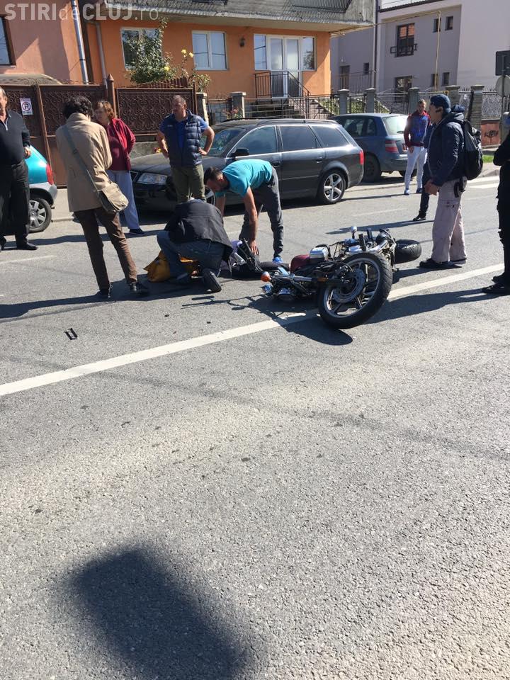 Accident Pe Strada Oașului Pieton Lovit De Un Motociclist Pe
