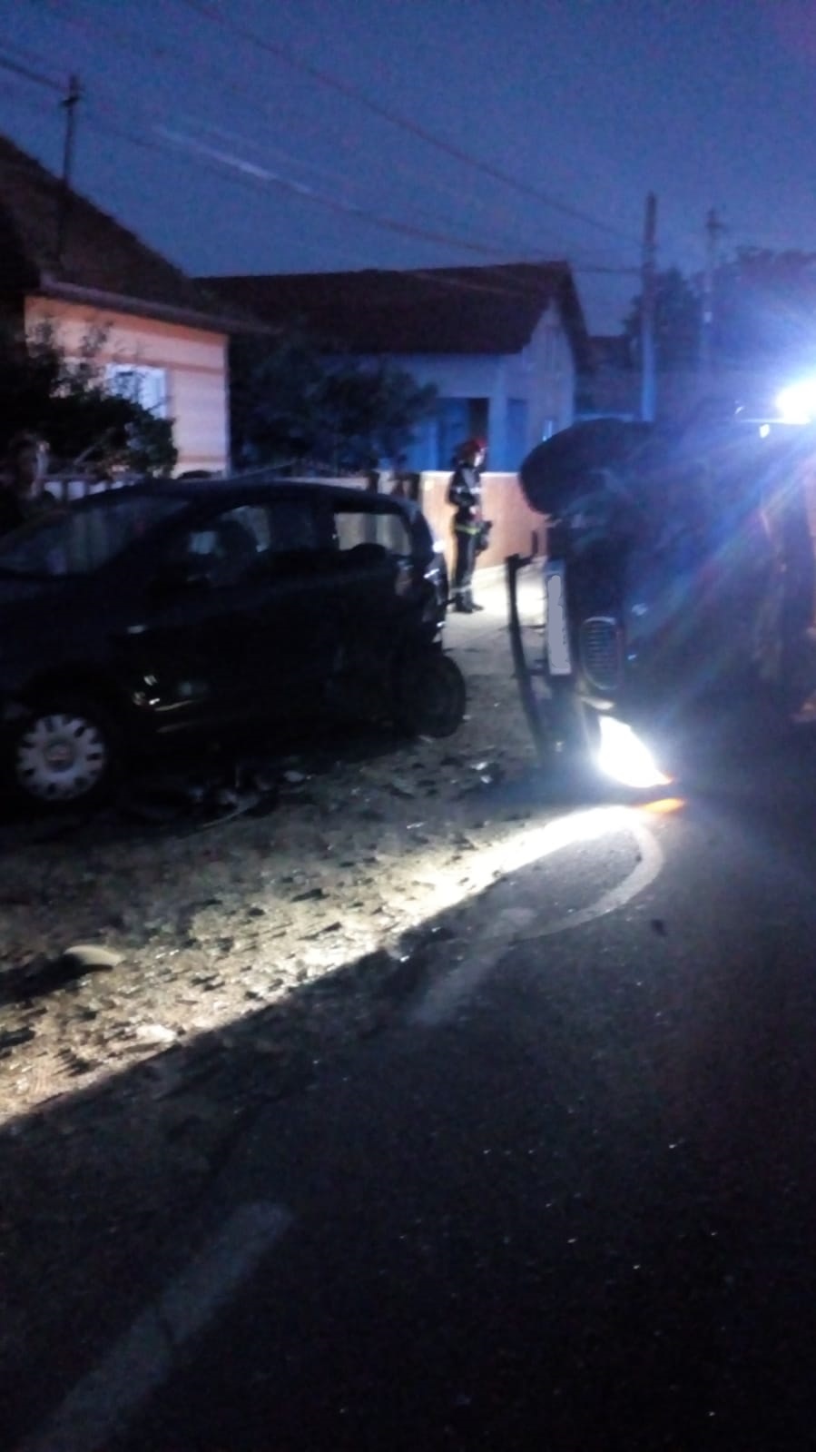 Accident Cu Trei Mașini In Comuna Mihai Viteazu Foto Stiri De Cluj
