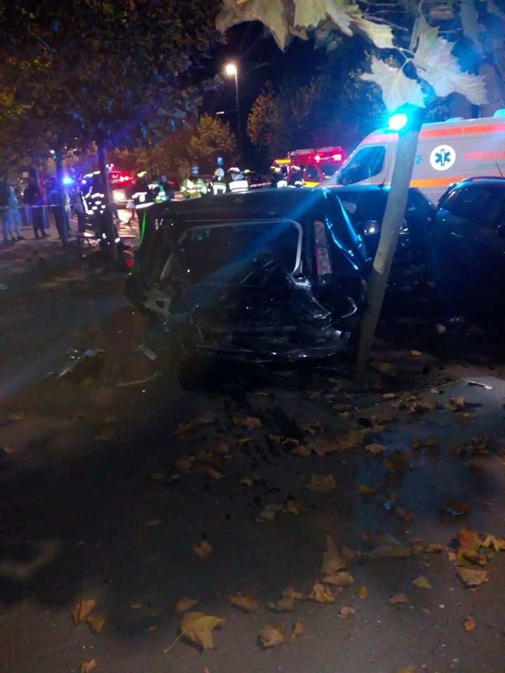 Prăpăd Pe Strada Horea Accident Cu Multiple Victime și Patru