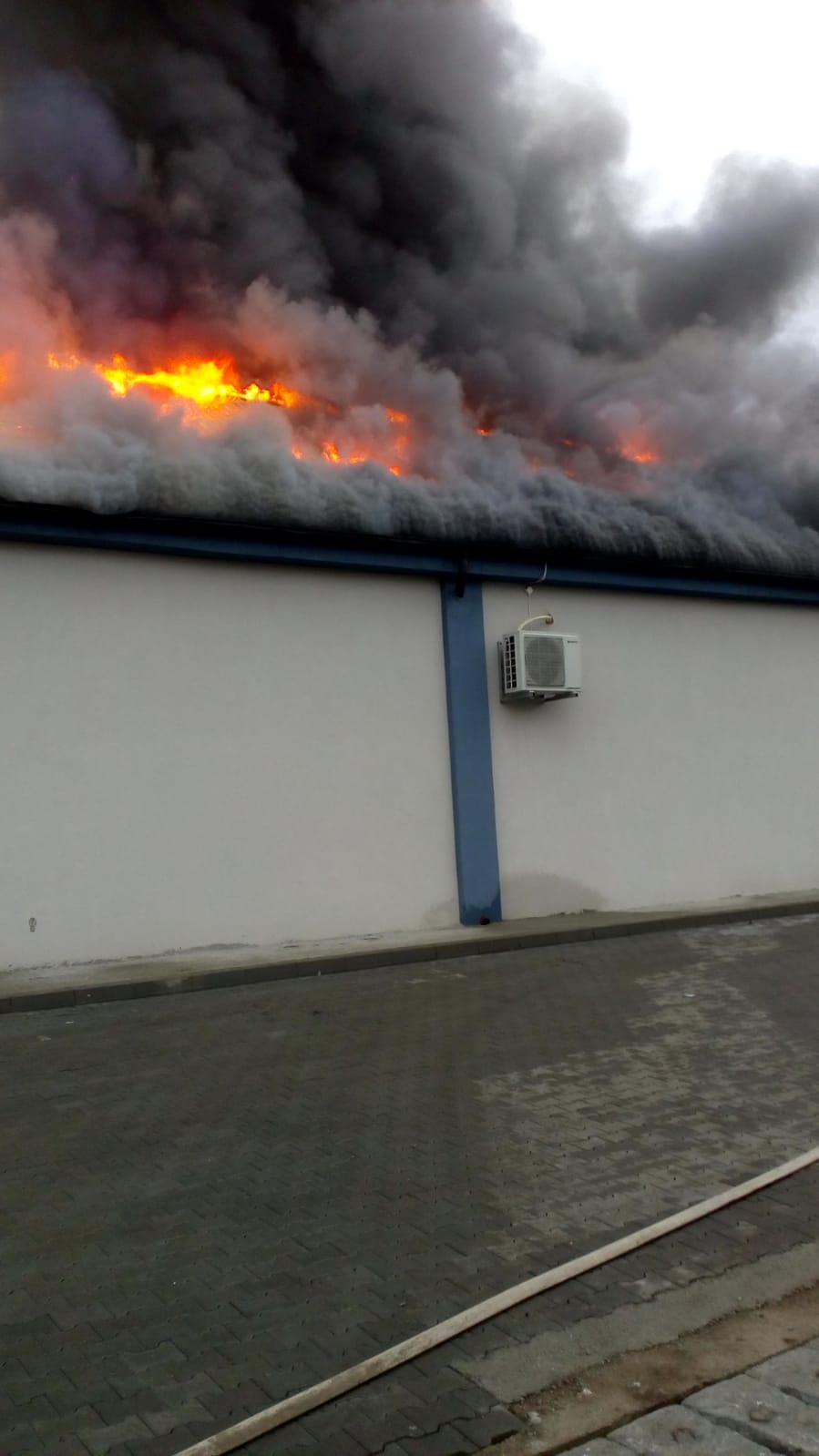 Incendiu La O Sală De Evenimente Din Gherla Foto Stiri De Cluj