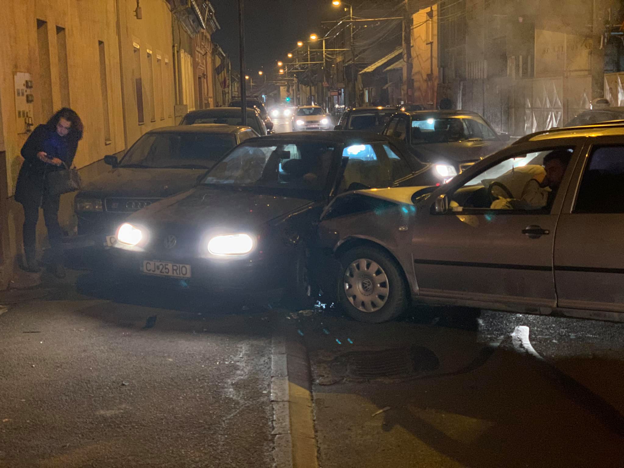 Accident Pe Strada Gheorghe Lazăr Foto Stiri De Cluj