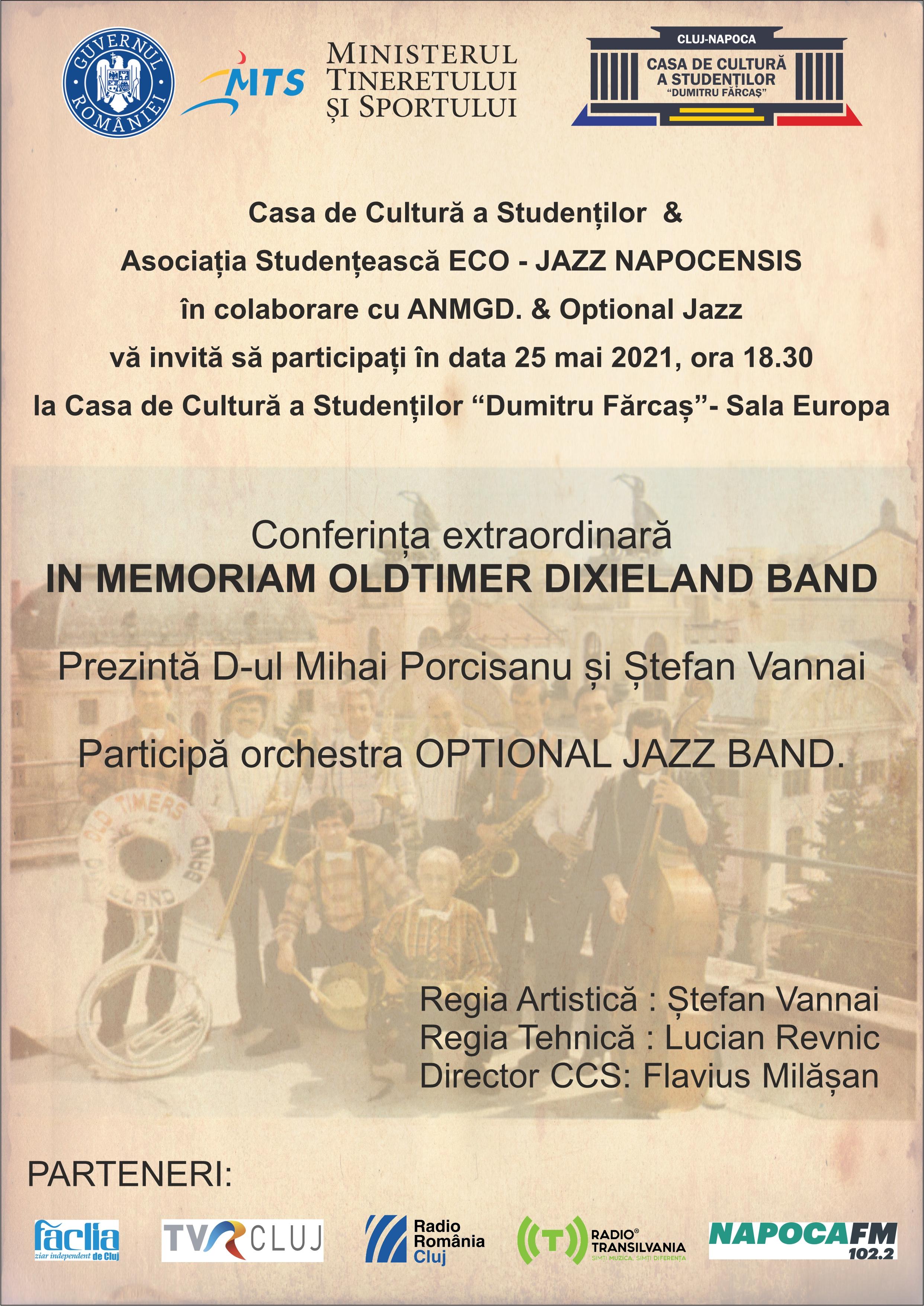 Afis Conferinta extraordinara IN MEMORIAM OLDTIMER DIXIELAND BAND CCS Cluj-Napoca.jpg