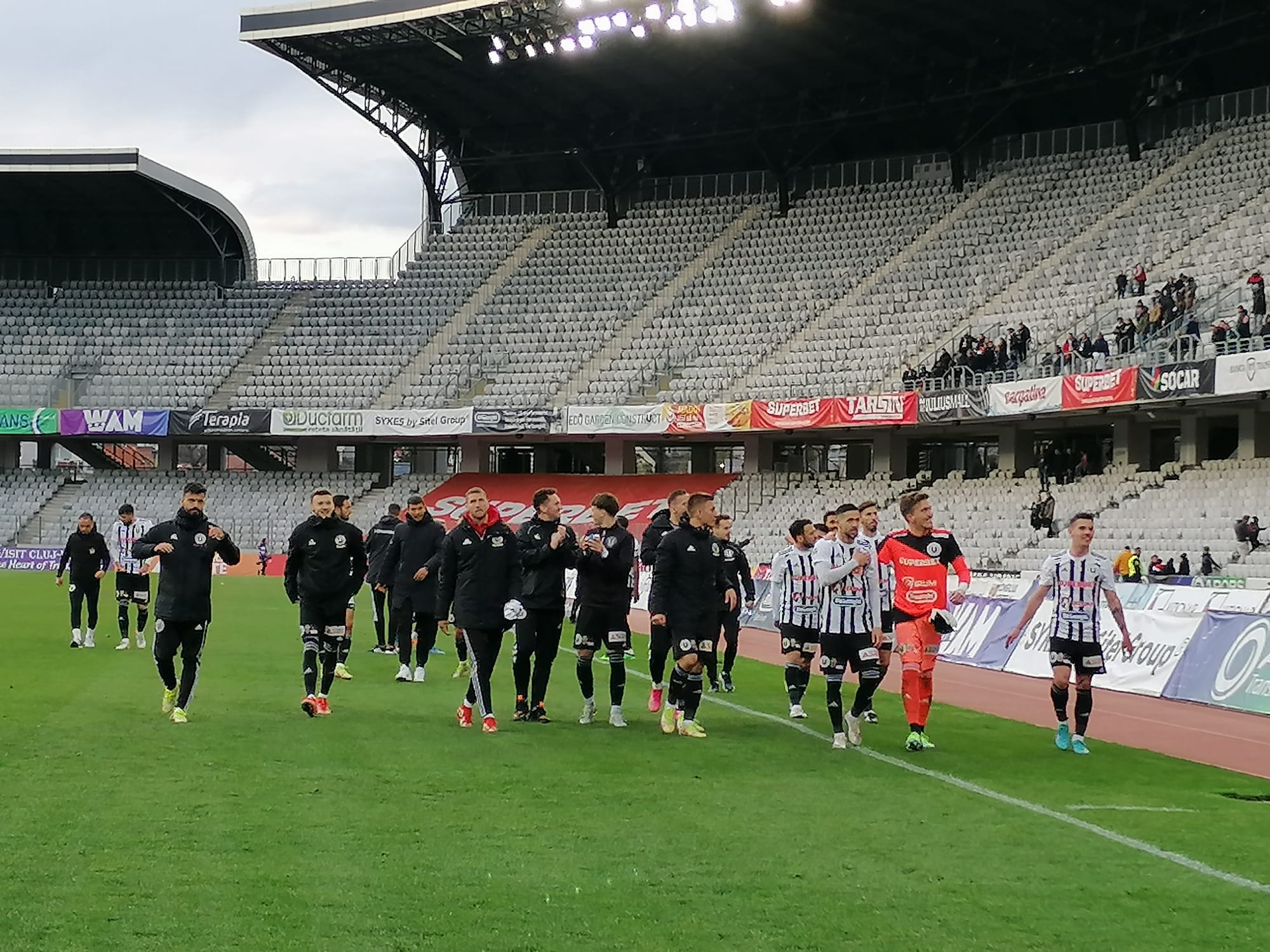 U” Cluj - FC Hermannstadt se joacă cu stadionul aproape plin