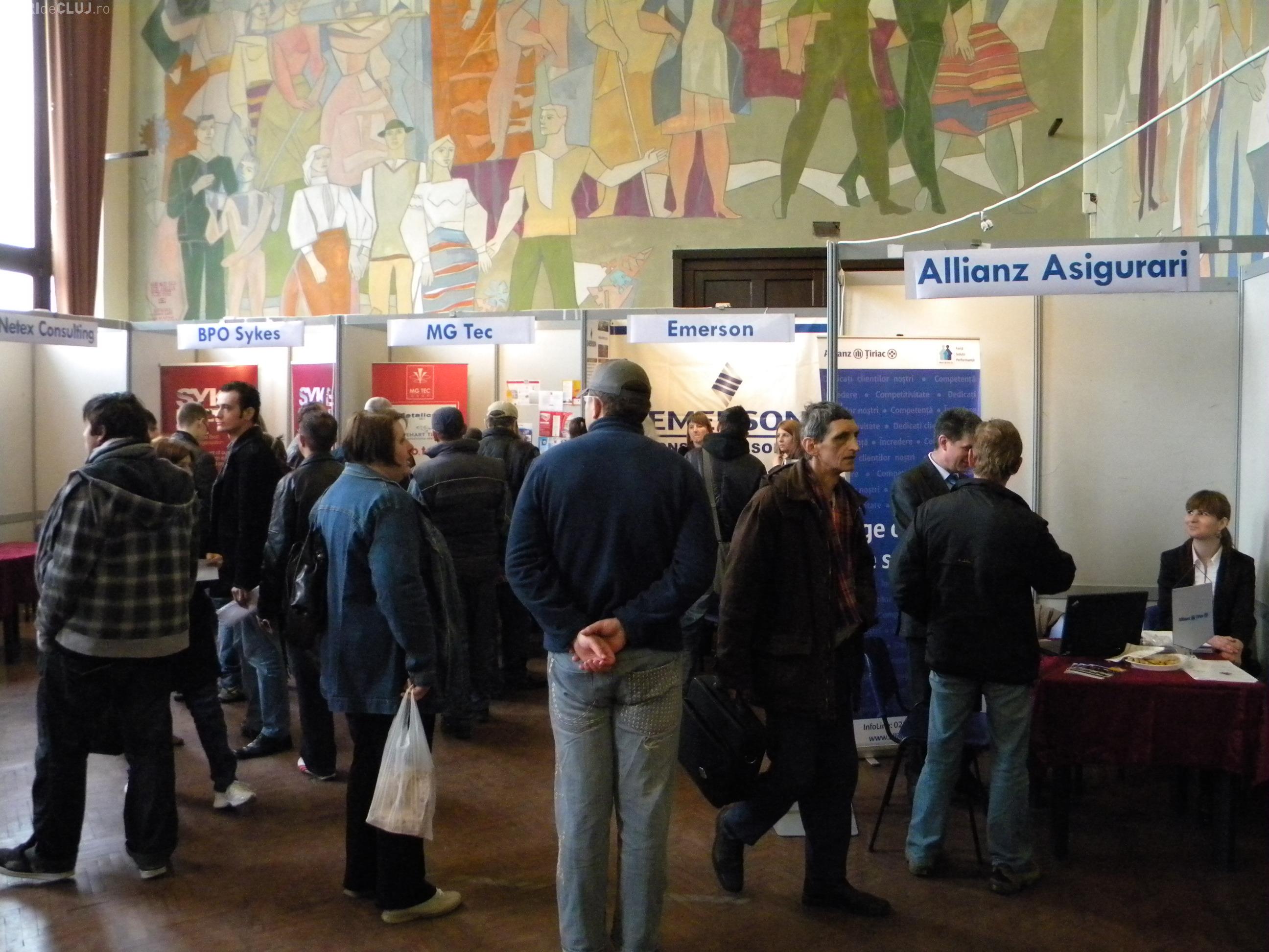 3.000 de clujeni au trecut pe la Bursa locurilor de munca VEZI FOTO