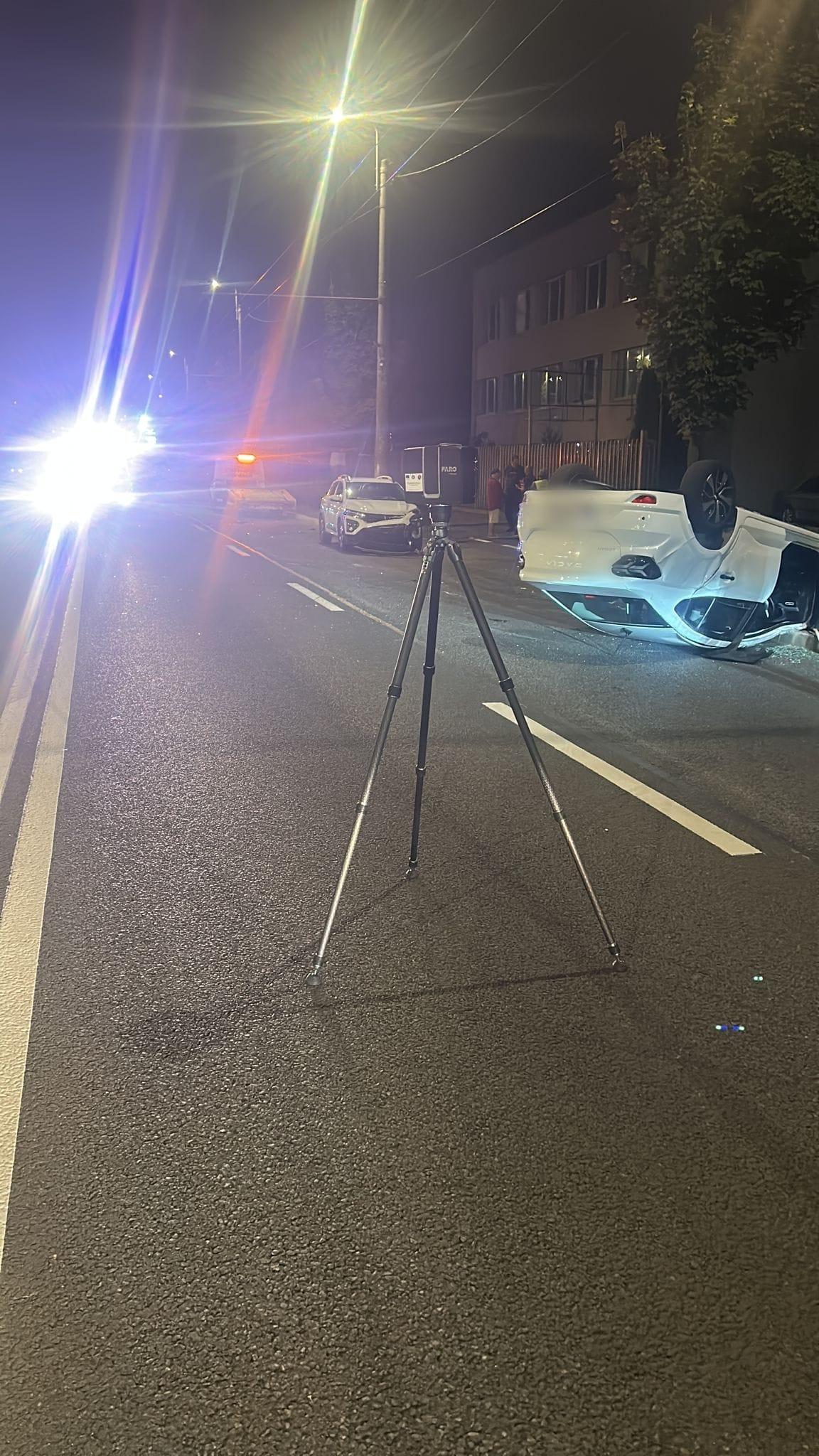 accident pe traia vuia cluj.jpg