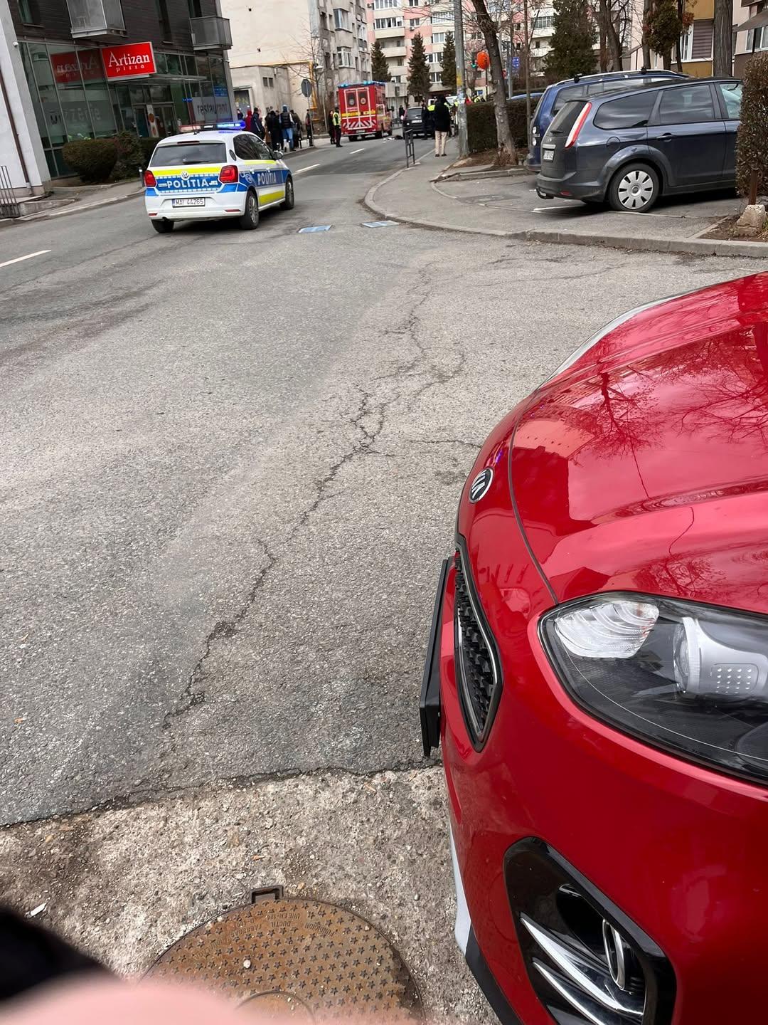 accident pe strada Ciobanului cluj.jpg