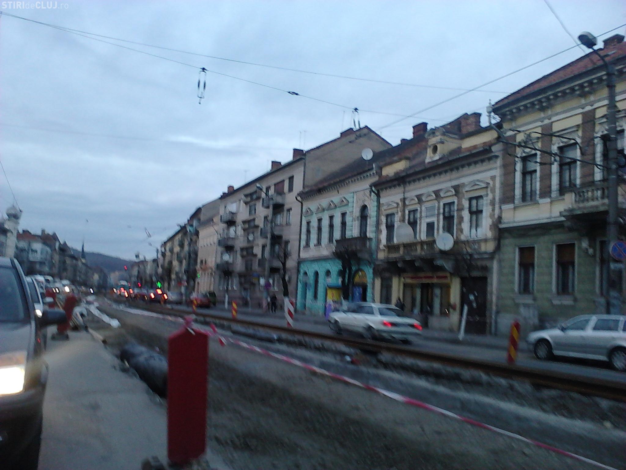 Traseul Piata Garii intersectia strada Horea cu Baritiu, parcurs in