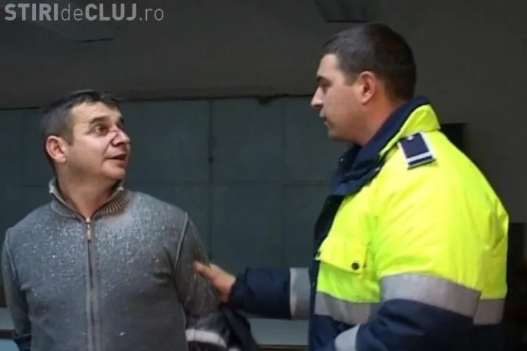 Soferul beat care s-a batut si i-a muscat pe politisti a fost retinut pe 24 de ore