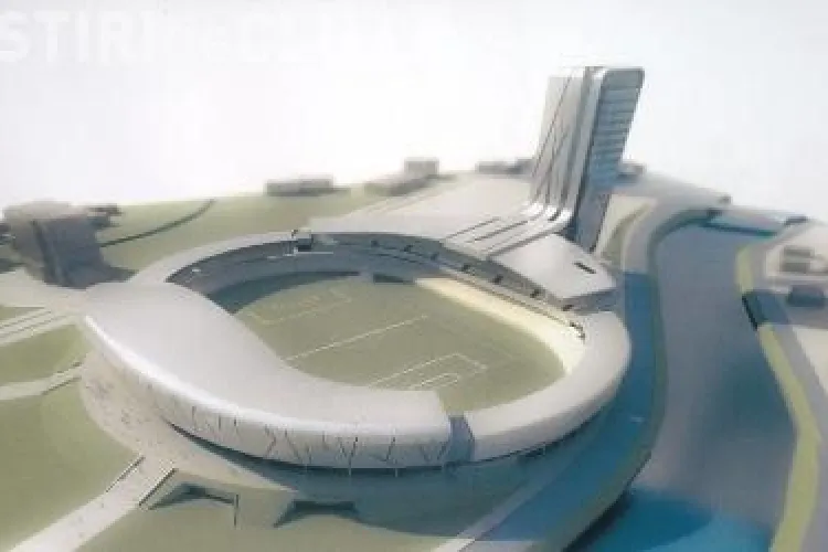 Pe noul stadion "Ion Moina" s-ar putea juca vara viitoare
