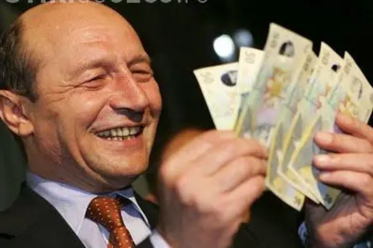 Basescu a castigat anul trecut 80 mii de lei, cu aproximativ 3300 mai mult decat in 2008- doar din salariu