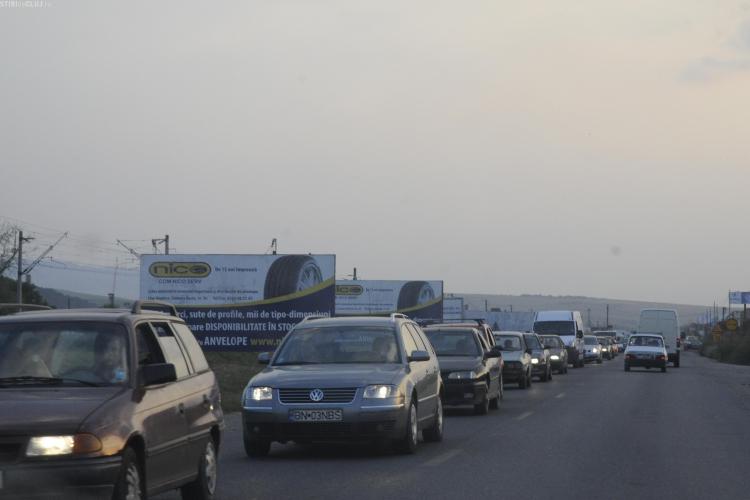 Traficul greu nu a fost scos din Apahida dupa inaugurarea centurii