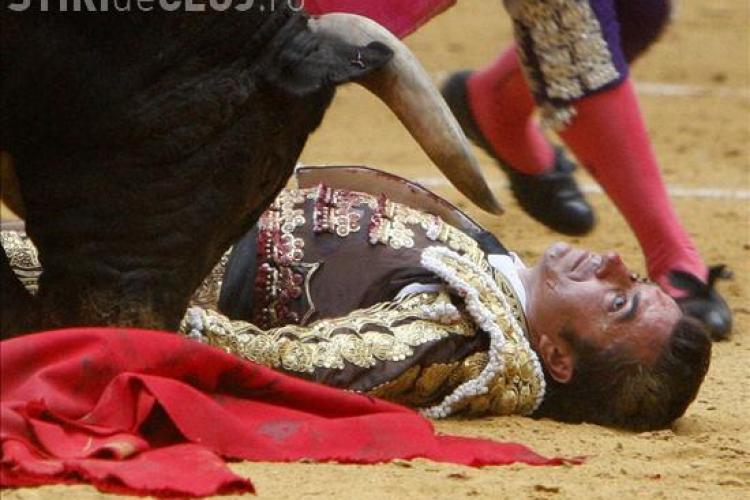 Un toreador a fost ucis de un taur in arena-VIDEO- atentie imagini socante