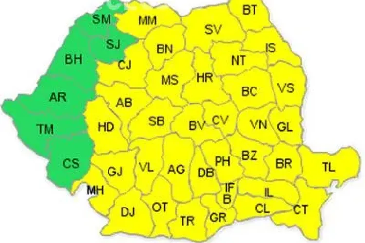 Frig de crapa pietrele- cod galben de ger la Cluj
