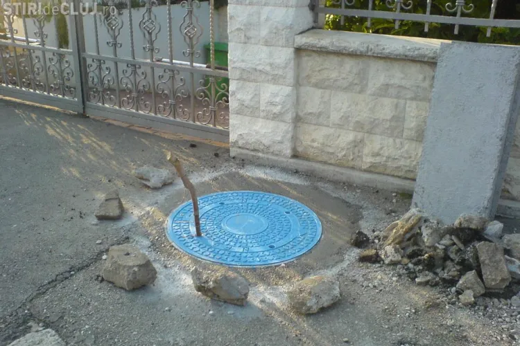 In Romania se fura orice! Cel putin 9 capace de canal au fost furate azi-noapte in Cluj! 
