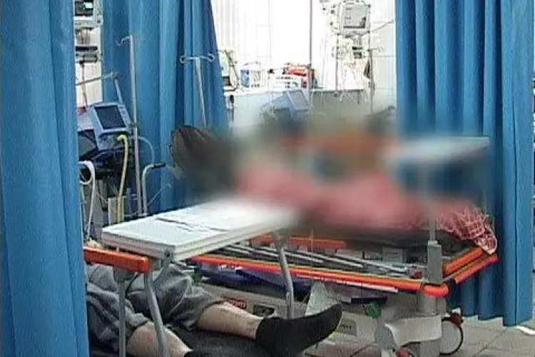 Record la alcoolemie. O batrana a ajuns la spital cu o alcoolemie de 7,55 la mie