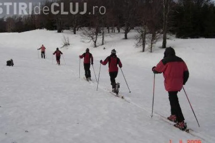 Ploaia amana concursul de schi al Salvamont Cluj de la Cojocna