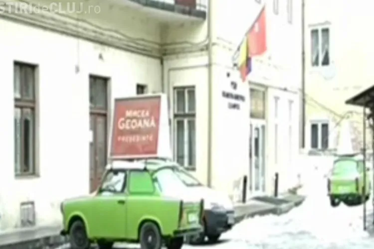 Hotii au furat din sediul PSD Cluj sucuri si un pachet de cafea - VIDEO