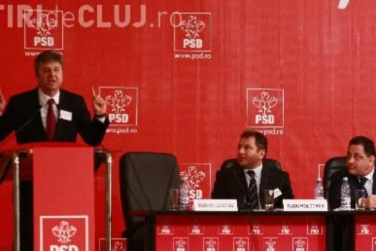 Scandal "ca la usa cortului" la Congresul PSD