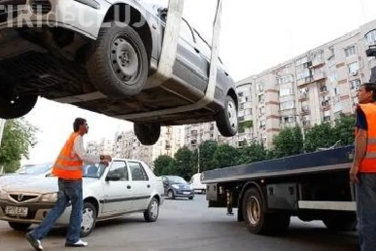 Primaria Cluj ii vaneaza pe soferii care parcheaza neregulamentar 