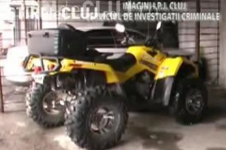 Hotii de ATV-uri, prinsi la Cluj cu ajutorul camerelor video montate de primarie