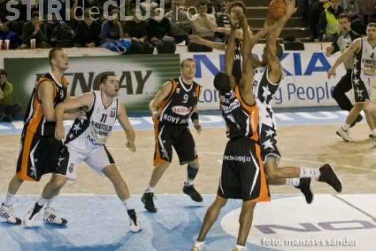 "U" Mobitelco a pierdut in ultimele minute finala Cupei Europei Centrale la baschet