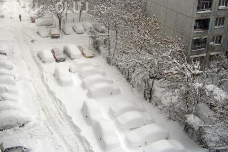 Vacanta prelungita in Capitala, din cauza zapezii