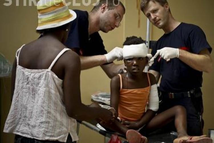 Haiti : O fetita de 11 ani a fost salvata de sub daramaturi dupa 8 zile