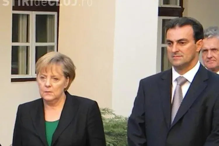 Sorin Apostu s-a laudat cancelarului german cu proiectul de Capitala Culturala Europeana in 2020! Angela Merkel a strambat din nas