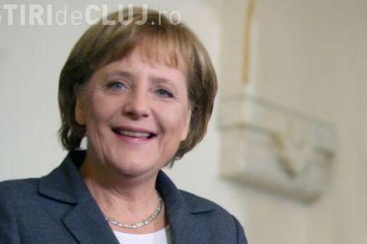 Angela Merkel a ajuns la Cluj-Napoca la 15.30! La ora 16.00 va fi la UBB, in Aula Magna
