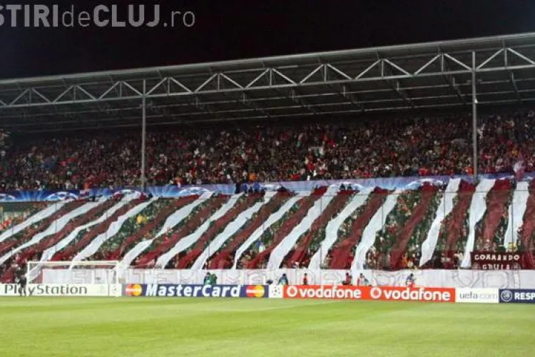 Galeria CFR Cluj pregateste o coregrafie speciala pentru meciul din Cupa Campionilor cu Bayern Munchen