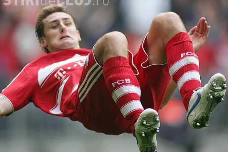 Klose, indisponibil pentru meciul Bayern Munchen - CFR Cluj