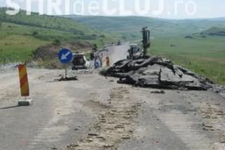 Alunecarile de teren de pe centura Valcele - Apahida, remediate pana in 25 noiembrie! Centura va fi data in folosinta pana la finele anului