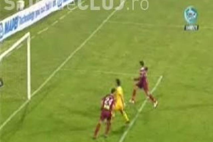 Gol Emil Dica! Jucatorul a expediat un trasor de la 30 de metri. FC Vaslui - CFR Cluj 5-3 / VIDEO