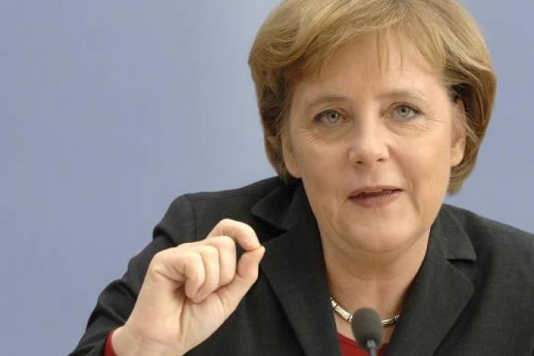 Angela Merkel este asteptata de Emil Boc la Bucuresti in 12 octombrie