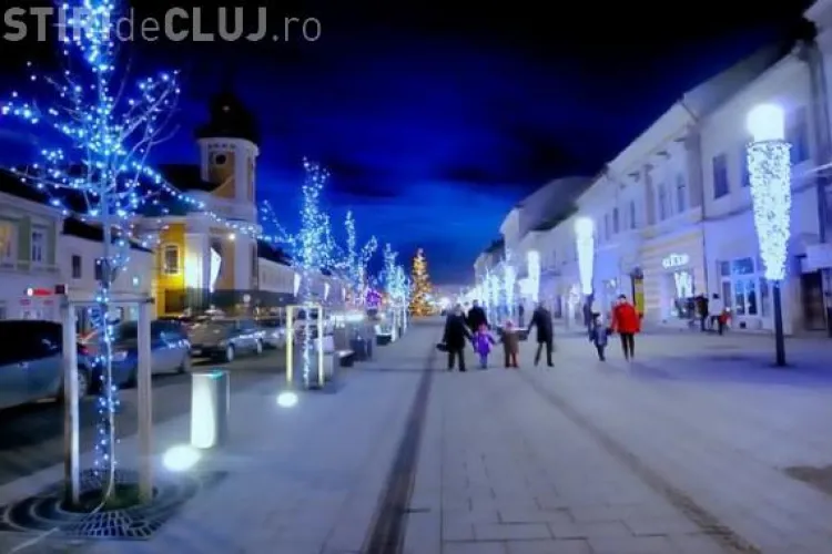 Iluminatul de sarbatori se va scumpi la Cluj Napoca! Primaria va cheltui aproape 1,3 milioane de lei